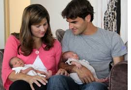 Roger federer's wife mirka gives birth to second set of twins. Roger And Mirka Federer S Twin Daughters Turn 10 Pictures Tennis Tonic News Predictions H2h Live Scores Stats