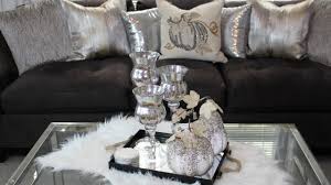 Get inspired with grey, glam room ideas and photos for your home refresh or remodel. Glam Fall Home Tour 2017 Living Room Dining Room Youtube