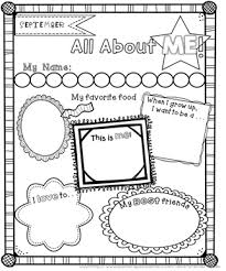 Free All About Me Posters For The Beginning And End Of The Year Aug Sept June And Blank About Me Poster All About Me Poster First Day Of School Activities