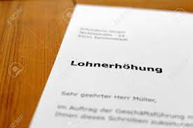 Was das gehalt angeht, sind sich arbeitgeber und arbeitnehmer in aller das bedeutet allerdings nicht, dass ein antrag auf lohnerhöhung zwangsläufig erfolglos sein muss. A Letter On A Wooden Table Pay Increase Stock Photo Picture And Royalty Free Image Image 80749544