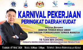 Aduan diterima melalui surat, email, kehadiran sendiri ke pejabat buruh, atau melalui telefon ke jabatan tenaga kerja semenanjung malaysia/jabatan tenaga kerja sarawak /jabatan tenaga kerja sabah. Jabatan Tenaga Kerja Sabah Jtk Sabah On Twitter Promosi Program Karnival Pekerjaan Peringkat Daerah Kudat Pada 7 Mac 2020 Sabtu Di Perpustakaan Kudat Viralkan Myksm Jobsmycentre Japensabah Akusabah Sabahinfo Sabahedisikhas