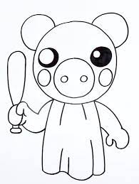 ¡vuélvete todo un artista y pinta este hermoso diseño de futbolista de roblox según te guíe tu creatividad! Coloriage A Imprimer Piggy Recherche Google Kitty Coloring Coloring Sheets For Kids Roblox