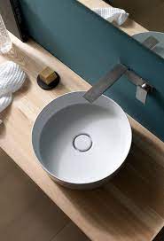 Lavabo Da Appoggio Rotondo In Ceramica Icon Circle By Alice Ceramica Bagno Di Lusso Arredamento Bagno Decorare Il Bagno
