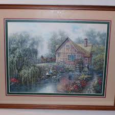 A complete collection for home interior's/homco circle of friends. Best Vintage Home Interior Homco Picture Amish Children Water Wheel Stream For Sale In Atlanta Georgia For 2021