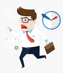 When you know that you're running late for work, you can make a clear statement to your boss that you're waiting to meet the doctor with an. Man Running Late For Work 1724 1916 Transprent Png Late To Work Cartoon Transparent Png Transparent Png Image Pngitem