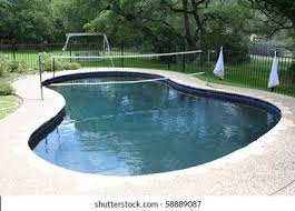 You've come to the right place. Swimming Pool Volleyball Net Backyard Stock Photo Edit Now 58889087