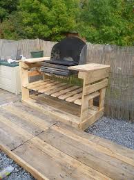 Pallets Construire Un Barbecue Meuble Jardin Meuble Palette