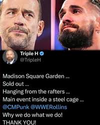 Rewatching Rollins vs Punk steel cage match from raw 5☆ in my opinion!!