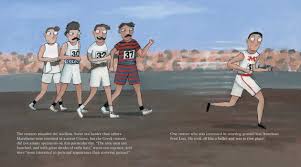 The winner of the marathon was later disqualified upon discovery of a photograph of him riding in a car during the race. The Wildest Race Ever Book By Meghan Mccarthy Official Publisher Page Simon Schuster