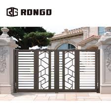 Fashion trends come to us from europe, where the sectional stainless steel gate design for a long time and used the opportunity to stand out from the neighbors turned into a necessity. Rongo Last Price Metal Stainless Steel Modern Gates And Fence Design View Steel Grills Fence Design Rongo Product Details From Foshan Rongo Intelligent Technology Co Ltd On Alibaba Com