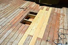 How To Patch Or Repair A Hole In Your Deck | Young House Love
