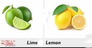 Oligosaccharides (glycose), monosaccharides and disaccharides which are sugars and serve as a. Do You Know The Difference Between Lemon And Lime