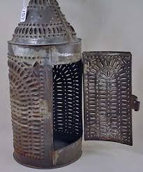 A wide variety of punched tin lantern options are available to you, such as material, use, and metal type. Antique Primitive Punched Tin Lantern Approx 17