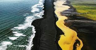 The black sand is basalt, cooled and ground up lava. Discover The Best Black Sand Beaches In Iceland Full Guide