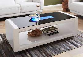 Durch eine spezielle lackierung besonders kratzfest. Homexperts Couchtisch Mit 3d Led Beleuchtung Auf Rollen Online Kaufen Otto