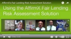 The Affirmx Fair Lending Risk Assessment Solution Affirmx I advice you read on. the affirmx fair lending risk