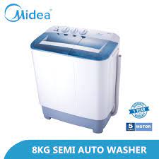 Mesin basuh ini tidak didatangkan sekali dengan berus. Ship Out In 24 Jam Midea Semi Auto Washing Machine 8 0kg Msw 8008p Midea Mesin Basuh Manual Semi Auto 8 0kg Shopee Malaysia