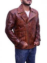 Movie Captain America First Avenger Brown Leather Jacket Brown Leather Jacket Brown Jacket Captain America