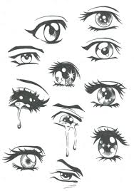 The eyes of anime characters are. Oeil Manga Alexandra Huebner Alexandra Huebner Manga Oeil Oeil Manga Animeaes Easy Anime Eyes Anime Drawings For Beginners How To Draw Anime Eyes