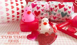 Students pass their heart to the. Valentine Tub Time For Kids Of All Ages She Brooke