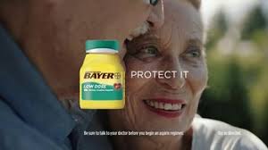 If your condition persists or worsens (such as new or unusual symptoms, redness/swelling of the painful area, pain/fever that does not go away or gets worse) or if you think you may have a serious medical problem, tell your doctor promptly. Bayer Low Dose Aspirin Tv Commercial Your Heart Isn T Just Yours Husband And Wife Ispot Tv