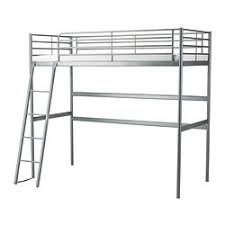 Svarta Structure Lit Mezzanine Couleur Argent Ikeapedia Loft Ikea Lit Mezzanine Lit Mezzanine Ikea