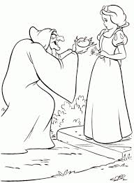 Princess Snow White And Witch Coloring Pages Witch Coloring Pages Snow White Coloring Pages Disney Coloring Pages