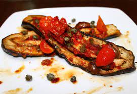 Melanzane a barchetta al forno. Ricetta Melanzane A Barchetta