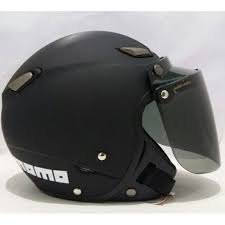 Helm bogo merupakan salah satu jenis helm untuk pengendara motor dengan desain retro yang khas. Helm Bogo Retro Jpn Momo Black Doff Kaca Datar Inko Smoke Shopee Indonesia