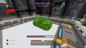 You can comment and vote on servers . The Build Battle Category Was Crocodile So I Built A Croc R Minecraft