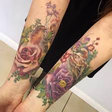 Bird And Rose Tattoo So Beautiful Vintage Floral Tattoos Bird Tattoo Sleeves Nature Tattoo Sleeve