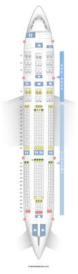 Seat Map Hawaiian Airlines Airbus A330 200 Unbiased 332