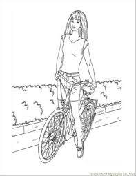 These colors occur naturally in nature and are on the light spectrum, so no color combine to make blue. Barbie Coloring Pages 06 Coloring Page For Kids Free Bikes Printable Coloring Pages Online For Kids Coloringpages101 Com Coloring Pages For Kids