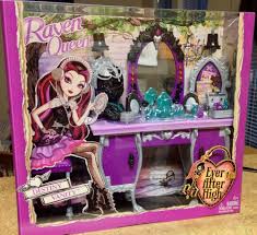Ever After High Raven Queen Dorm Room New Vanity Ever After High Raven Queen Ever After Dolls