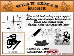Syair Hk Mbah Semar 17 Juli 2020 Keluaran Togel