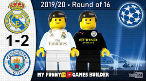 Dortmund a dress rehearsal for haaland? Real Madrid Vs Manchester City 1 2 Lego Champions League 2019 20 All Goals Highlights Football Lego Football Manchester City Champions League