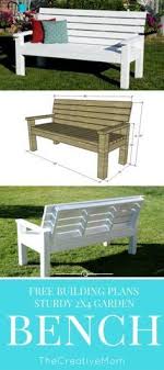 Put them to work greening up the environment with these bench and planter plans! Diy Sturdy Garden Bench Free Building Plans Diy Garden Furniture Garden Bench Diy Diy Bench Outdoor