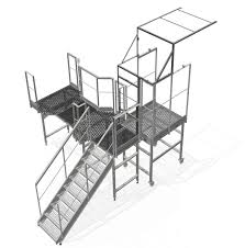 Steel platforms and structures | RF MAH Sp. z o.o.