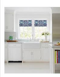 Choose from contactless same day delivery, drive up and more. Custom Made Faux Roman Shade Valance In Blue Damask Marine 100 Cotto Monag Studio