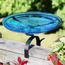 Bird Bath For Deck Railing Pin On For The Garden