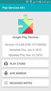 How to download and install apps from apkmirror. Play Store Play Services Info With Widget For Android Apk Download