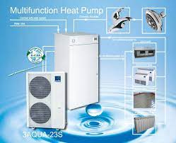 The 2020 most efficient heat pumps are: The Most Efficient R410a Refrigerant Heating Cooling Dhw Split Air Source Heat Pump 3aqua Coowor Com