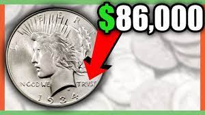 This melt value is calculated from the current silver spot price of $26.20 per ounce. Peace Dollar Coins Worth Money Rare Silver Dollar Coins Youtube