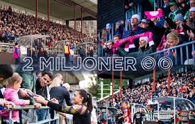 Linda lohiniva det stora utropstecknet när västerås slog hammarby. 2 Miljoner Sag Damfotboll Live Under 2019 Elitfotboll Dam