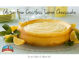Crustless Lemon Cheesecake Recipe Greek Yogurt Cheesecake Lemon Cheesecake Desserts