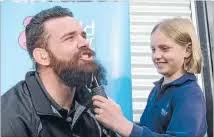 Ryan's beard sustains close shave