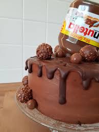 Und nicht nur das ist das beste an diesem kuchen. Nutella Torte Mybakediary