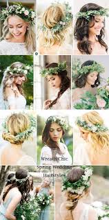 55 Glamorous Wedding Hairstyles For Spring Time Brides Wedding Hair Flower Crown Country Wedding Hairstyles Glamorous Wedding Hair