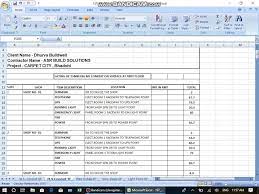 The bill of quantities template will pay out pertaining to the ideal says of offer. Bill Of Quantities Excel Template Insymbio