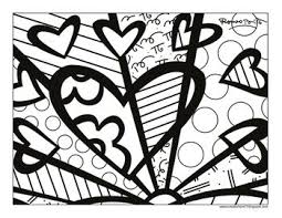 Graffiti painting lds coloring pages teaching art colouring pages illustrations and posters funky art coloring books britto art art. Great To Use When Discussing Romero Britto Or Talking About Patterns In Art Brazil Artist Romero Britto Art Britto Art Romero Britto